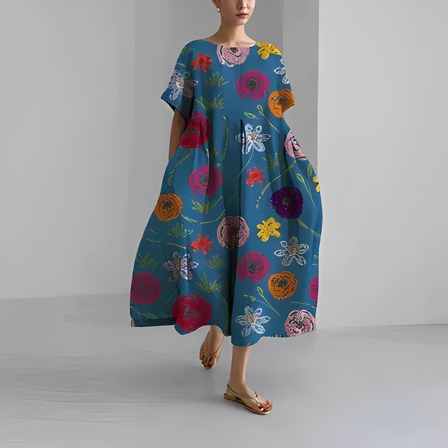 Mathilde – Jurk in Boheemse stijl