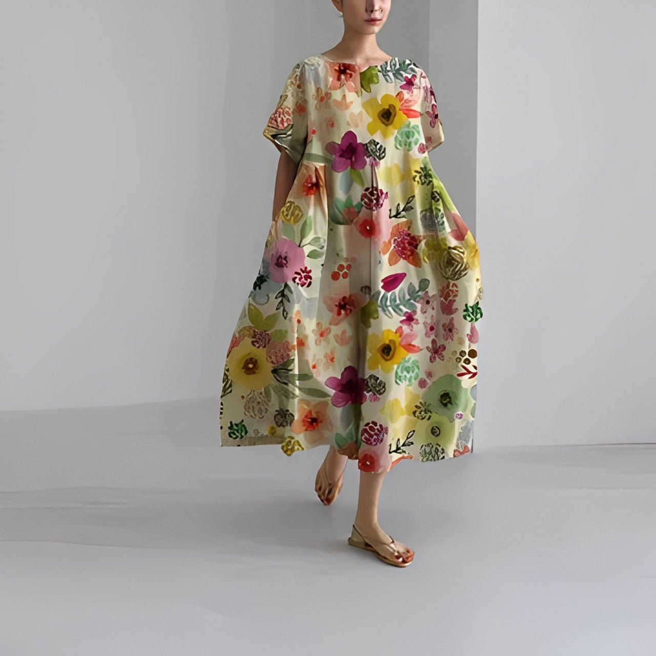 Mathilde – Jurk in Boheemse stijl