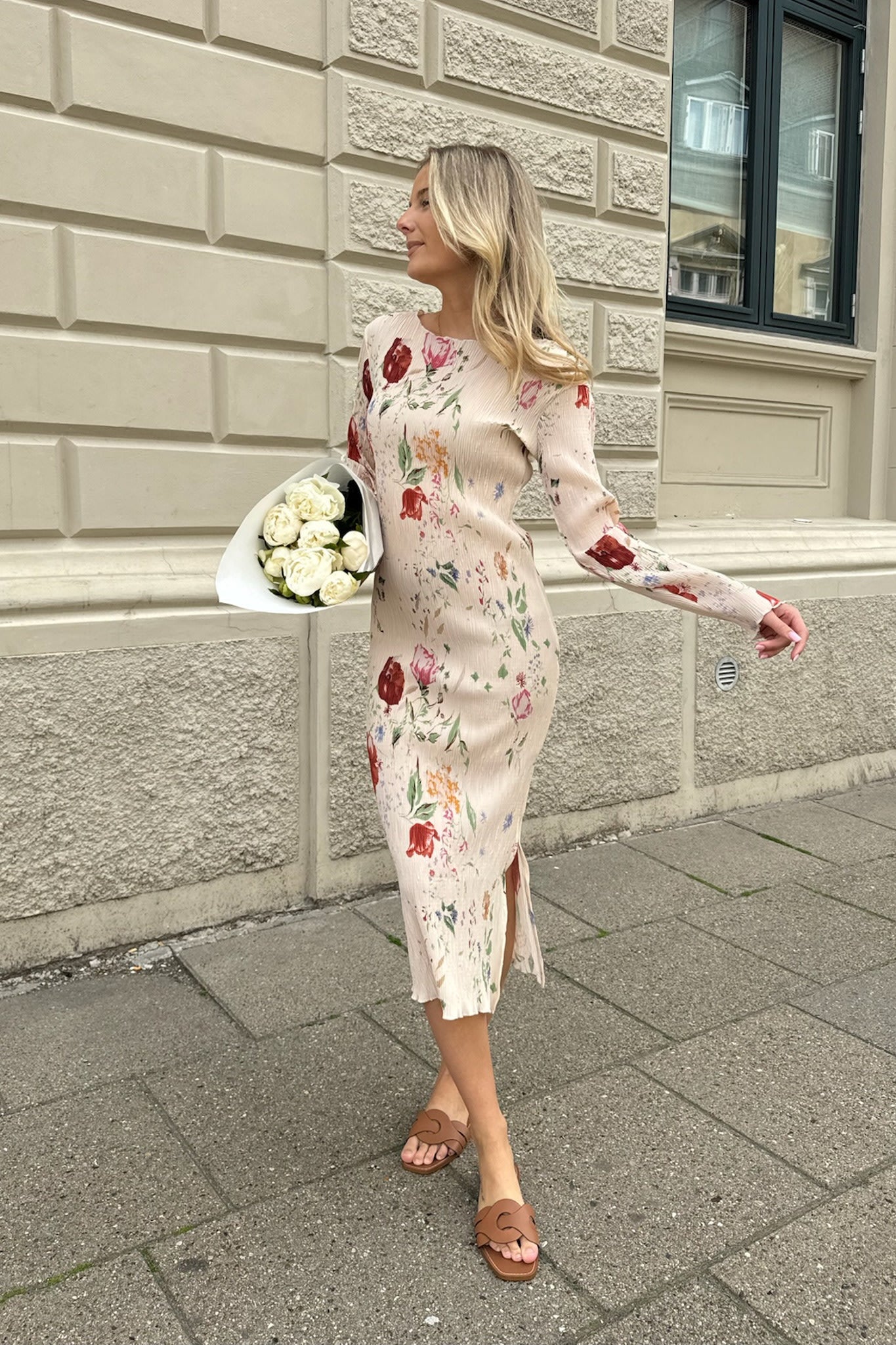 Freja - Jurk met bloemenprint