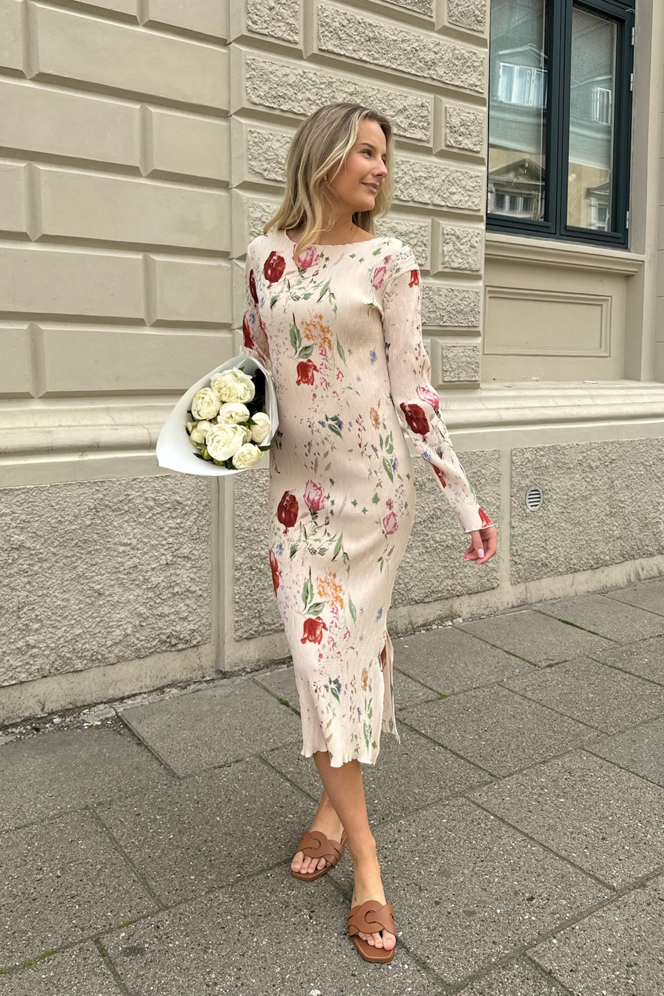 Freja - Jurk met bloemenprint